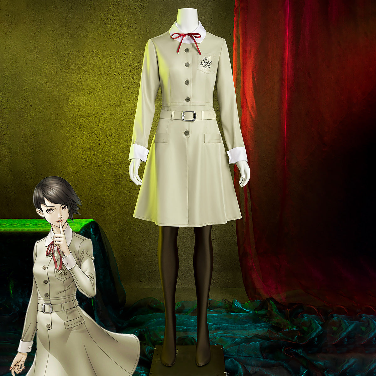 Shin Megami Tensei V Vengeance Yoko Hiromine Cosplay Costume - Tophatter Daily Deals